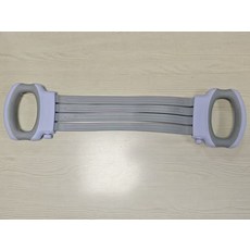 DIU 新款練背彈力帶阻力帶力量訓練拉伸拉力繩女開肩美背神器, 1個, 【天空藍】阻力可調節/防滑手柄/6倍拉伸不變形/環保無味