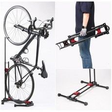 可折疊自行車垂直停車架 適用多種車款 節省空間 支撐保護愛車, black, 2個