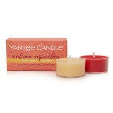 Yankee Candle 迷你燭兩入組 香氛蠟燭 (香脂雪松/蘋果日曬秋天) 12.5g 限定小禮盒 迷你香氛 居家香氛, 蘋果+日曬秋天