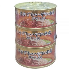 마루하 니치로 게살 통조림 151g x 3캔 코스트코 일본 마루즈와이 순살 캔