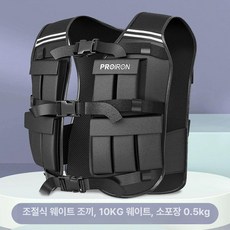 크로스핏중량조끼 근력훈련 액티브한 중량판 운동 판넬, 1kg, 10kg 조절 가능 중량 조끼