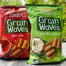 호주 선바이츠 스위트 스파이시 시리얼 웨이브 곡물 스낵 간편 영양 간식 요구르트+달콤 매운 각1봉지
