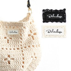 (D509)블랙 앤 화이트 레이스 라벨, (D509-1)블랙