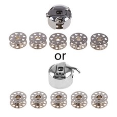 5개 세트 재봉틀 북집 단침 재봉틀용 북집 교체품, Silver