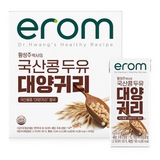 이롬 황성주 국산콩 대양귀리두유, 190L, 48개
