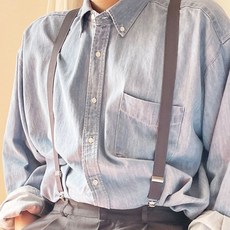 컬러 멜빵 성인용 회색fal6+9TBC