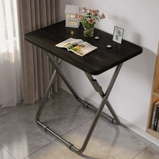 원룸 접이식 소형 철제, 블랙 의자 미포함