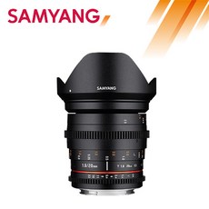 삼양 SAMYANG VDSLR 20mm T1.9 소니E 미러리스 DSLR 카메라 영상 촬영 렌즈