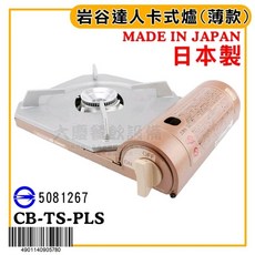 Iwatani 岩谷 日本製薄款 CB-TS-PLS 瓦斯爐, 卡式爐, 1個