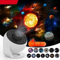 천장 은하수 별 우주 무드등 침실용 프로젝터 천체 블랙 앤 화이트 컬러 블록, 퓨어 화이트