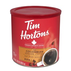 Tim Hortons 콜롬비아 그라운드 커피 887.2ml30온스 캔 217113, 30 Ounce (1팩), 887.201ml