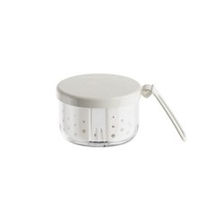 水果杯便當盒收納盒便攜儲存盒子外出沙拉碗瀝水冰箱食品級保鮮盒, 1個, 400ml白色:如圖