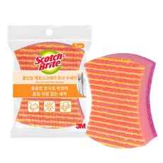 3M 스카치브라이트 올인원 망사 제로 스크래치 수세미, 1개, 1개
