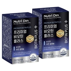 뉴트리딘 프리미엄 비오틴 플러스, 60정, 2개, 60정