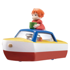 TOMICA DT 吉卜力 波妞蒸汽船 3歲以上, 多色, 1個