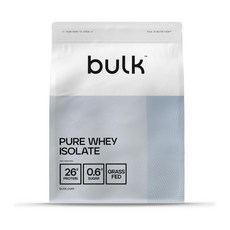 Bulk 벌크 웨이아이솔레이트 무맛 빠른흡수 근육유지 저당단백질, 1개, 500g