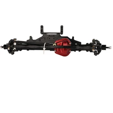 1/10 RC 크롤러 락 레이서 Axial Wraith 90018 RR10 업그레이드 부품 용 빨간색 Diff 커버 CNC 알루미늄 완, 05 Black Front Axle