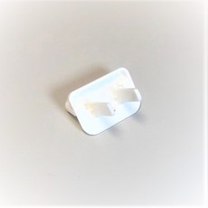 帶拉環插座保護蓋 安全防觸電防塵插座蓋, 1個, 帶拉環插座保護蓋－2孔