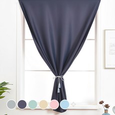 lovinglab 天使魔鬼氈遮光窗簾, 海軍藍