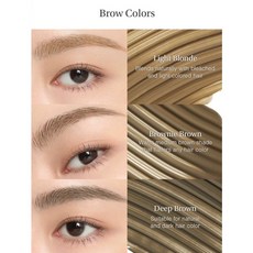 3CE 全能造型染眉膏, 1個, Light Blonde 淺金色