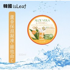 isLeaf 蘆薈保濕凝凍-玫瑰, 1個, 300ml, 蘆薈凝凍-維他命c