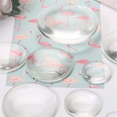 퀸스가든 크리스탈 문진 3D감사패, 60mm