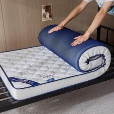1인용 토퍼 접이식 매트리스 자취 패드 바닥 싱글 원룸 간이 이불 기숙사 휴대용