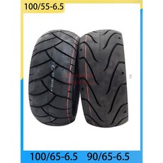 바퀴 타이어 11100 55-6.5 P1581, 90／65-6.5 내부 튜브