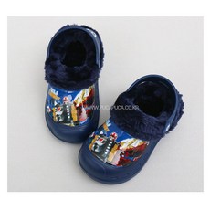 헬로카봇 토퍼 방한 샌들 EVA 남아동 털신 겨울슬리퍼 한필몰