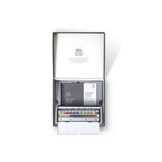 Winsor & Newton 專家級塊狀水彩12色 旅行紀念禮盒套組