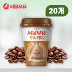 서울우유 컵포리커피, 20개, 200ml