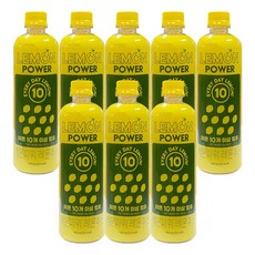 레몬파워 레몬주스 레몬즙, 8개, 500ml