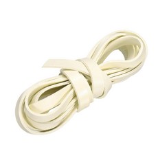 플랫 가죽 코드 3.3 야드 8mm 가죽 끈끈 DIY 공예용 팔찌 지갑 스트랩 블랙, 3.3 Yard 10mm, Beige