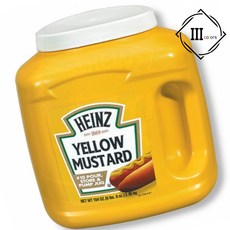 옐로우 머스타드 조미료 핫도그 햄버거 샌드위치 소스 매콤, 1개, 1ml