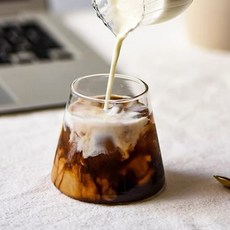天天GO 造型玻璃杯 甜點杯 咖啡杯 雞尾酒杯, 1個, 富士火山杯