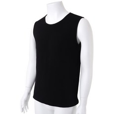 캐리루시 인조양모 민소매나시