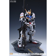 MADWORKS 鋼魂 AW S52 MG 1/100 巴爾巴托斯 獵魔鋼彈 專用改造蝕刻片 附水貼, 1個