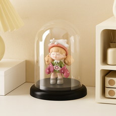 레디박스 전시박스 레고 피규어 모형 소품 핸드메이드 수납함, 1개, 시크릿 블랙