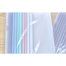 A4 두꺼운 서류 쫄대 파일 바인더 문서 정리 홀더 60매 수납 1P, 랜덤파스텔, 1개, 단일상품1