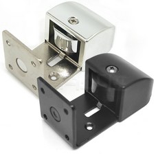 25~55mm 조절식 자동문 하부가이드 자동문 하부 이탈방지 모음, 크롬, 1개