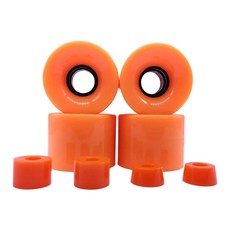 조각 스케이트보드 바퀴 마모 방지 크루징 휠, 7. 주황색, 01 주황색, 1개