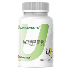 UrSUPPLEMENTS 納豆精華膠囊, 1個, 本包裝含60份