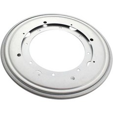 추이엘레강스 회전판 베어링 풀볼 구조 360도 회전 내하중 50kg 부드러운 동작 아연도금 정숙 설계 가구 디스플레이에 적합 230mm