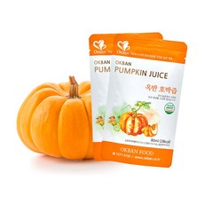 옥반식품 호박즙, 80ml, 90개