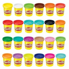 Play-Doh 모델링 컴파운드 플레이도우 24개 팩 무독성 3온스 캔 2세 이상