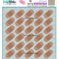 편지 풍선 금속 절단 다이 스크랩북 일기 장식 스텐실 엠보싱 템플릿 인사말 카드 수제, 1개