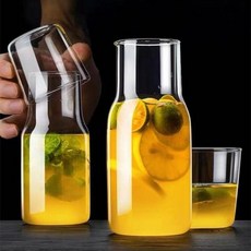 果汁杯飲簡約創意玻璃杯茶壺一人日式涼水壺牛奶杯小容量2024.12.15耐熱冰凍, 1個, 小號單個杯