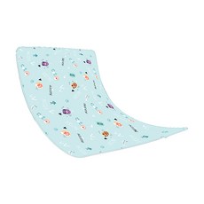 JoyBaby 隔尿墊 防尿墊 押花透氣防水 可洗新生兒寶寶防尿床墊 生理墊 看護墊, 綠色貓印, 1個