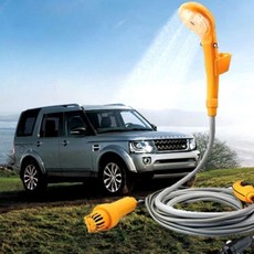 캠핑샤워기 차량용 캠핑용 샤워기 차박 간이샤워기, 휴대용 샤워기 12V, 1개