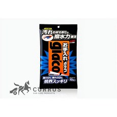 SOFT99 去污雨敵濕紙巾型 撥水效果 視線清晰, 1個